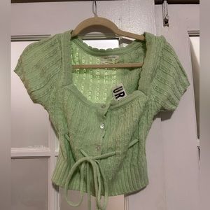 NWT Cropped Cardigan
